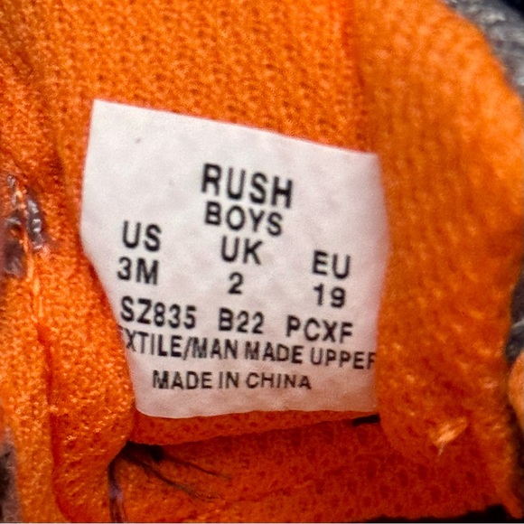 🎲 Stride Rite Shoes Stride Rite Surprise Navy Rush Baby Boys Size 3M Sneaker - Picture 6 of 8